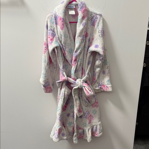 Robe De Chambre Peppa Pig Rose Avec Capuche – Fille 8-10 Ans – NEUVE Avec étiquettes